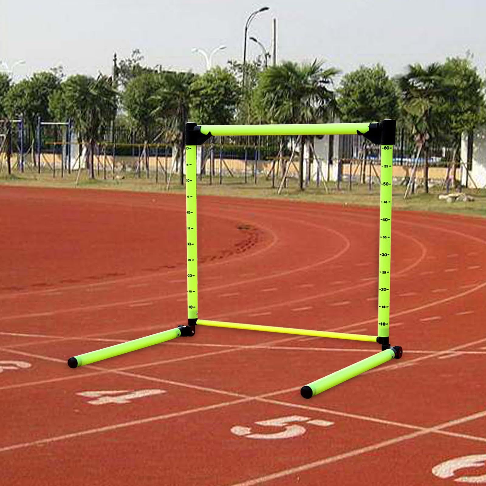 Ostacoli da Allenamento, Agilità di Addestramento di velocità Aids, Set di Barre per Saltare in Altezza Regolabile, Attrezzatura per L'allenamento