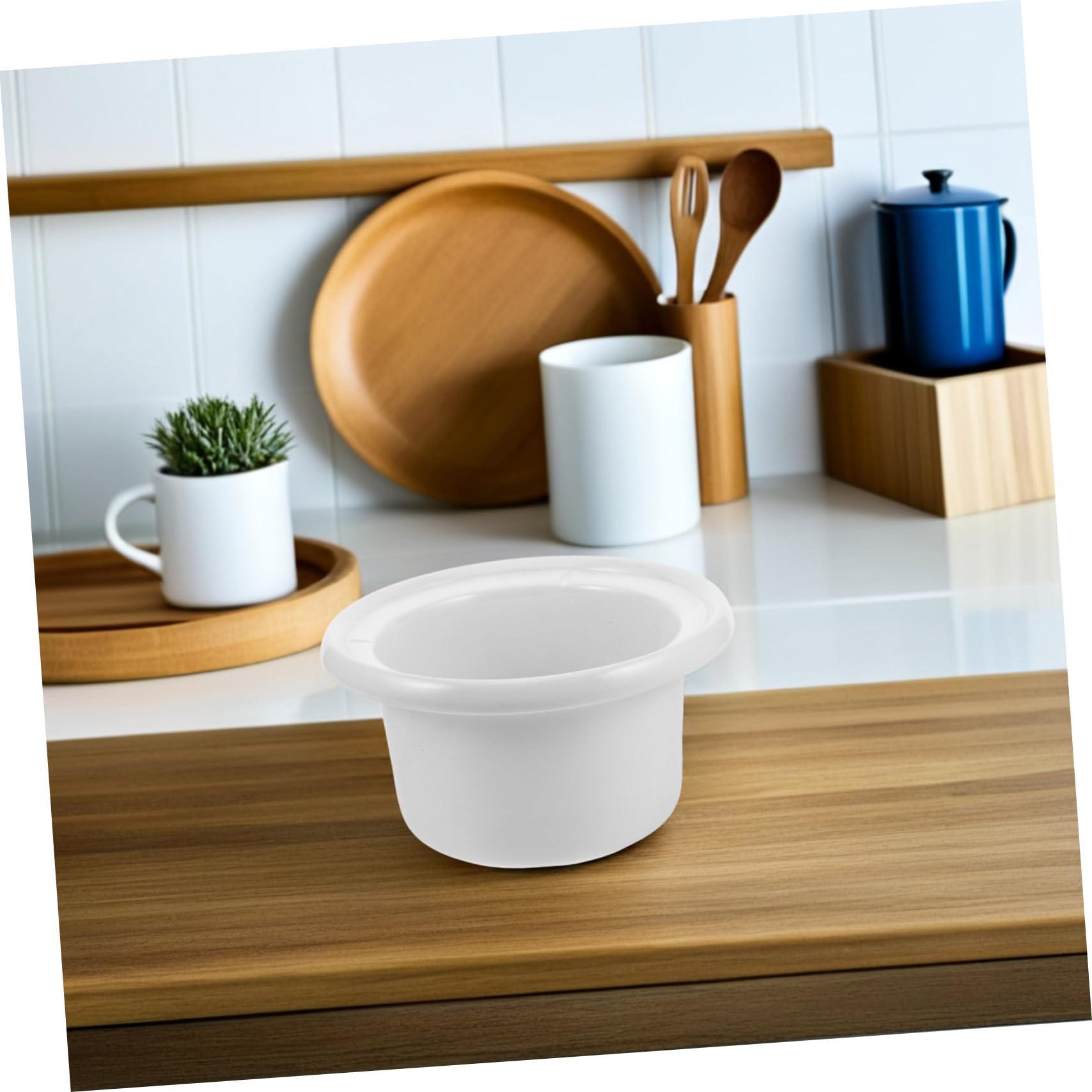ULTECHNOVO Pentola Interna in Ceramica per Slow Cooker Versatile e Sicura, Ricambio Compatibile per Cuociriso Funzione di Cottura Lenta per Uso Domestico e Ristoranti