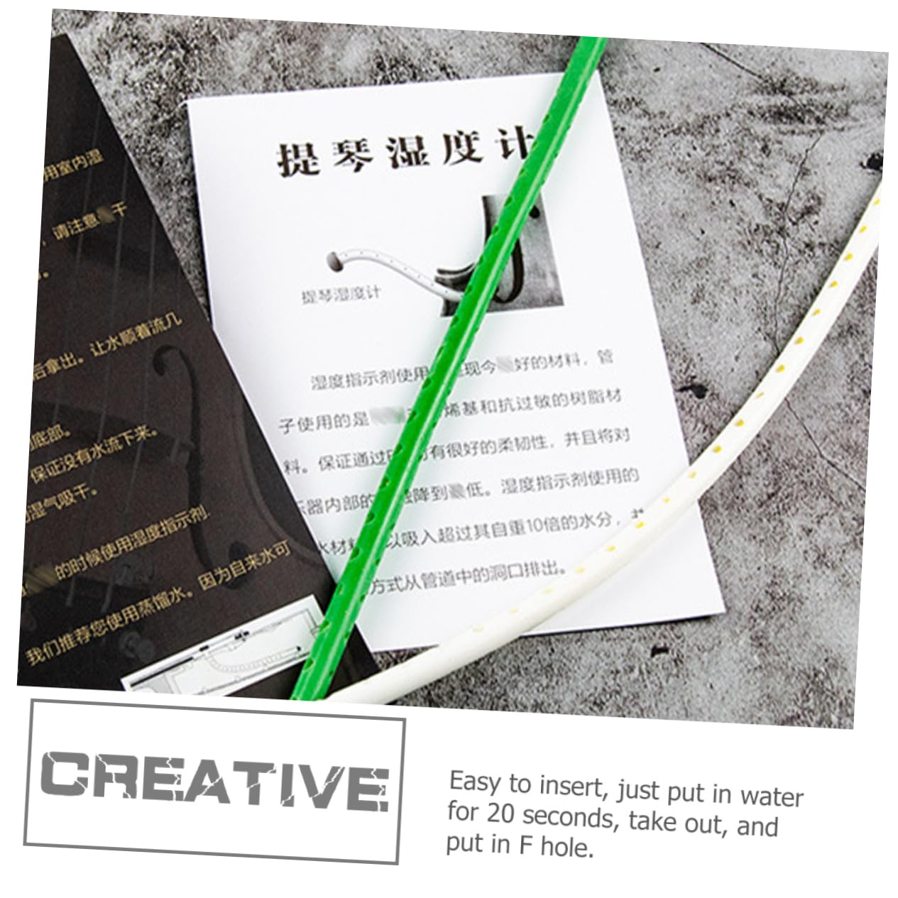 FAVOMOTO Violin Moistener Humidifier for Violin Viola Musical Instrument Humidifier