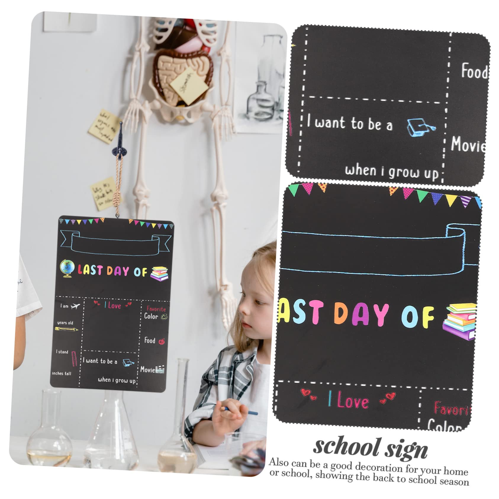 SHINEOFI 5 Stück Schultafeln In Pastellfarben Pergamentpapier Zum Backen Schwarze Kreidetafel Babytafel Schilder Schwarze Kommodenschubladen Verzinkte Schublade Kindertafel Aus Holz