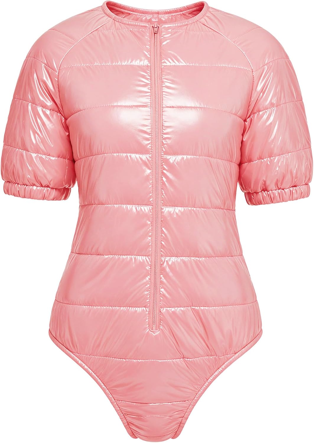 Women Padded Diaper Cover Plastic Bodysuit Unisex