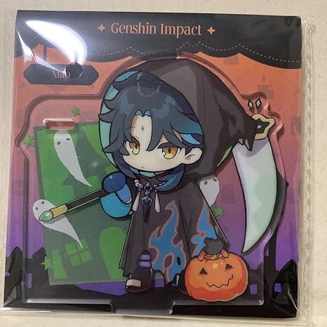 Amazon 原神 公式グッズ 奇異国 仮装シリーズ ちびキャラペンスタンド ハロウィン アクスタ アクリルスタンド アイドル 芸能人グッズ 通販