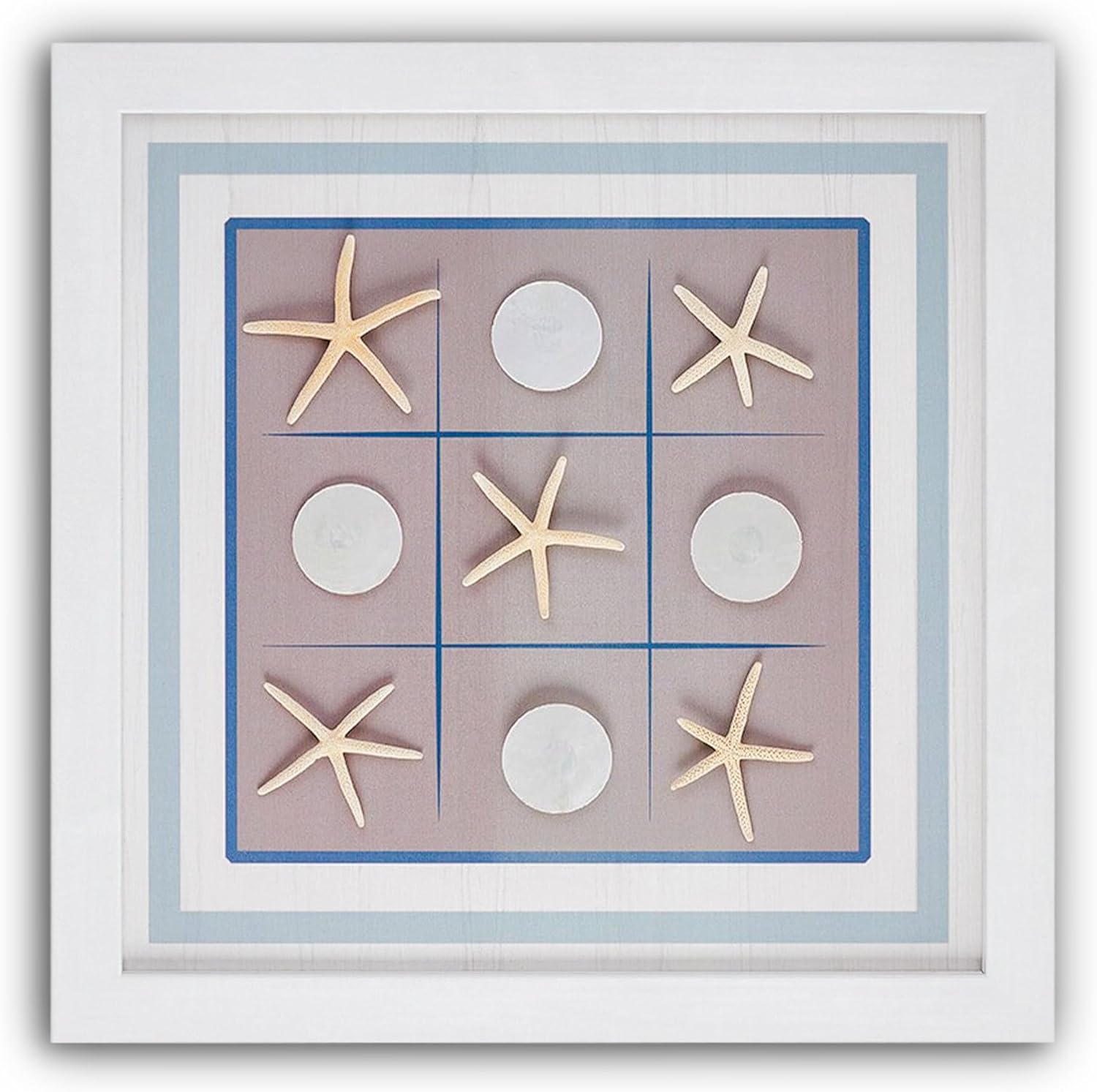 Magnetic Canvas Game Set. Chess/Checkers/Backgammon/TIC TAC Toe. Decrotive Game Sets use an mounting System That Gives Easy Access to Them. (Beach)