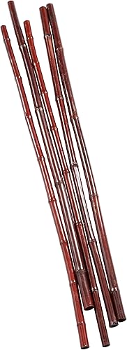 Miniatura 3 de Deco 79 Palitos de plantas secas de follaje natural, juego de 5 47 pulgadas de alto, marrón oscuro