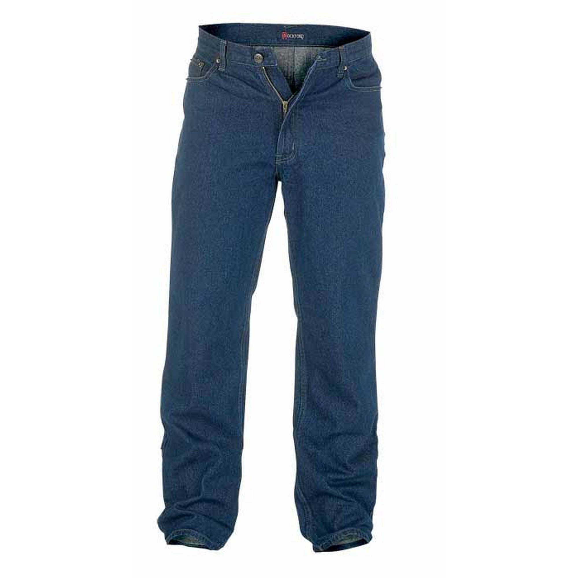 Duke Mens D555 Rockford Denim Comfort Jeans (40R) (Indigo)