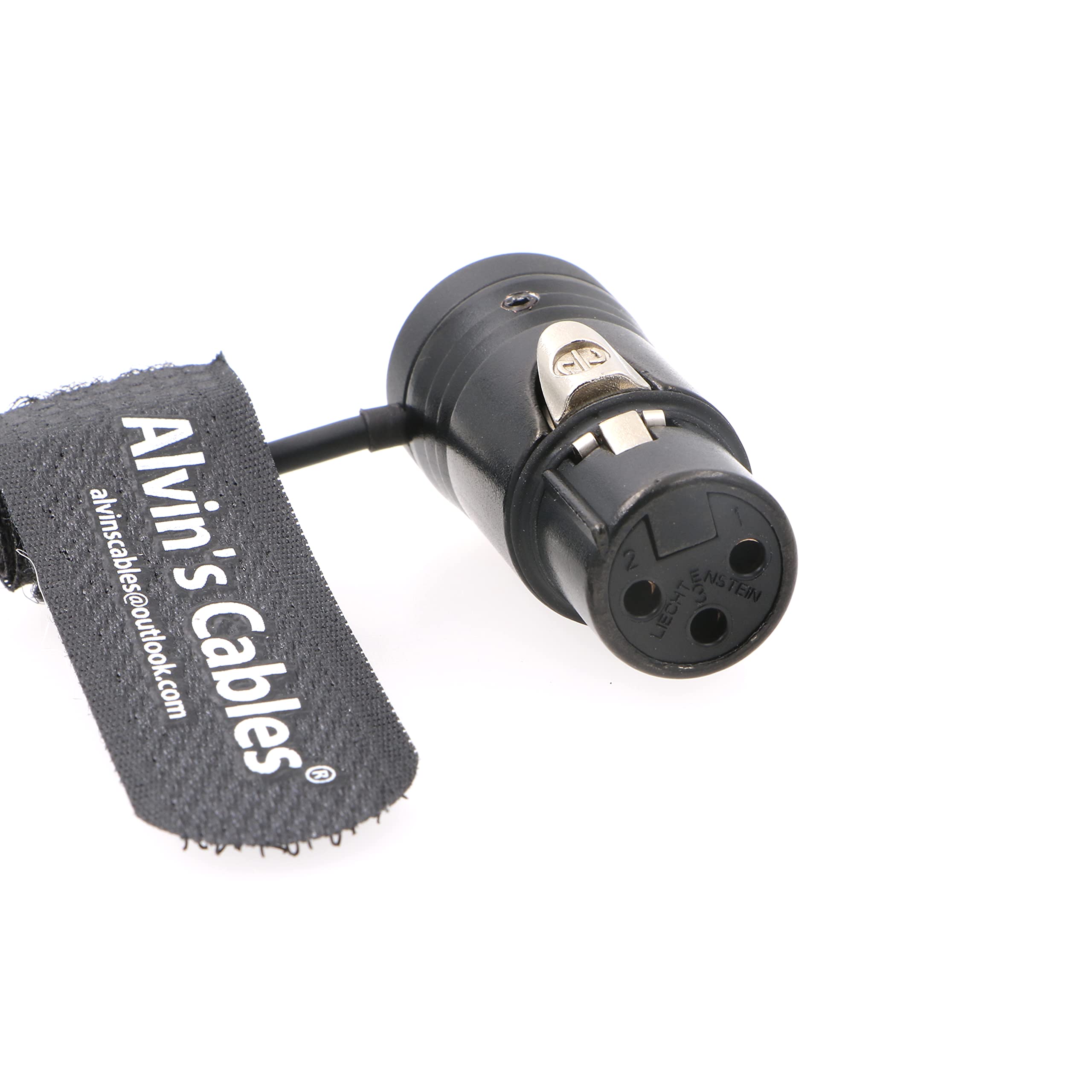 Niskoprofilowy 3-pinowy kabel XLR męski na żeński oryginalne złącze zbalansowany mikrofon przewód audio Sommer SOD-14 Alvin's Cables