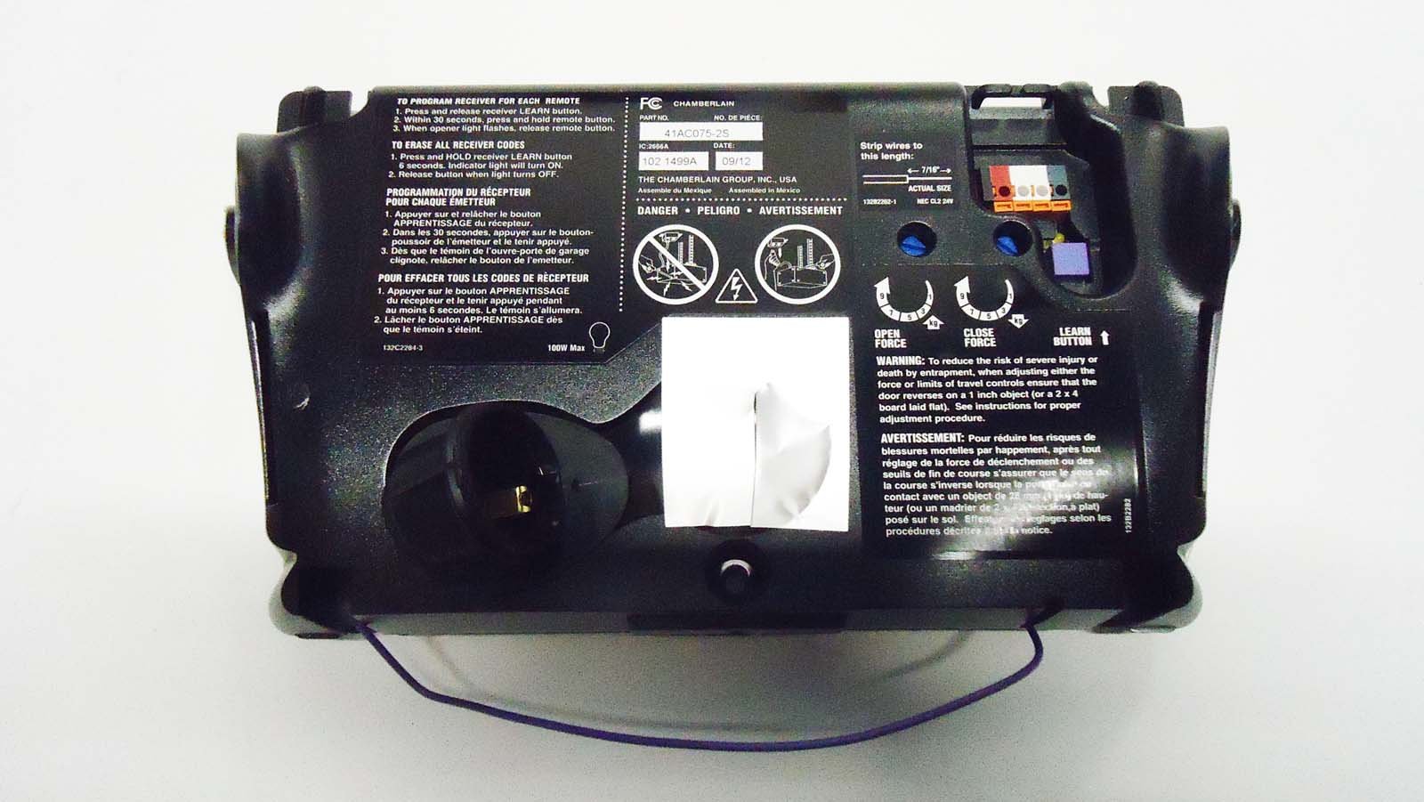 Liftmaster 41AC075-2S Receiver Logic Board Assembly