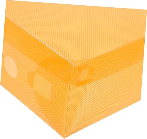 Miniatura 2 de Cabilock 7 unidades apilables de plástico organizador de zapatos cajas de almacenamiento de zapatos para armario, zapatillas y botas, con tapa,