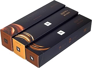 Nespresso Vertuo Line (European Version) Barista Creations - Bianco Forte, Bianco Doppio & Bianco Piccolo for a total of 30 Coffee Capsules, 1, 30.0 Count