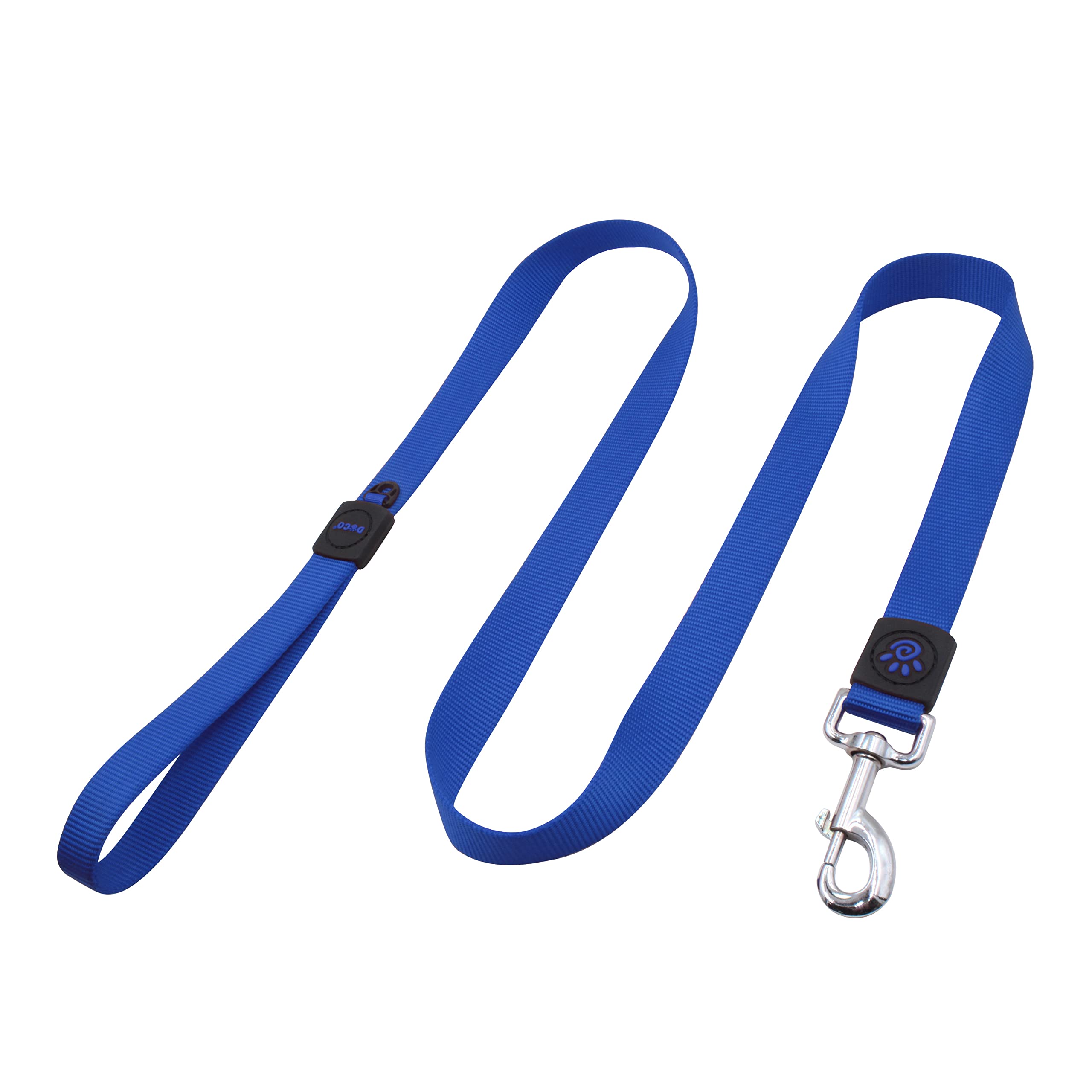 Doco DCSN1048M 4 Feet Signature Nylon Leash, Medium, Blue