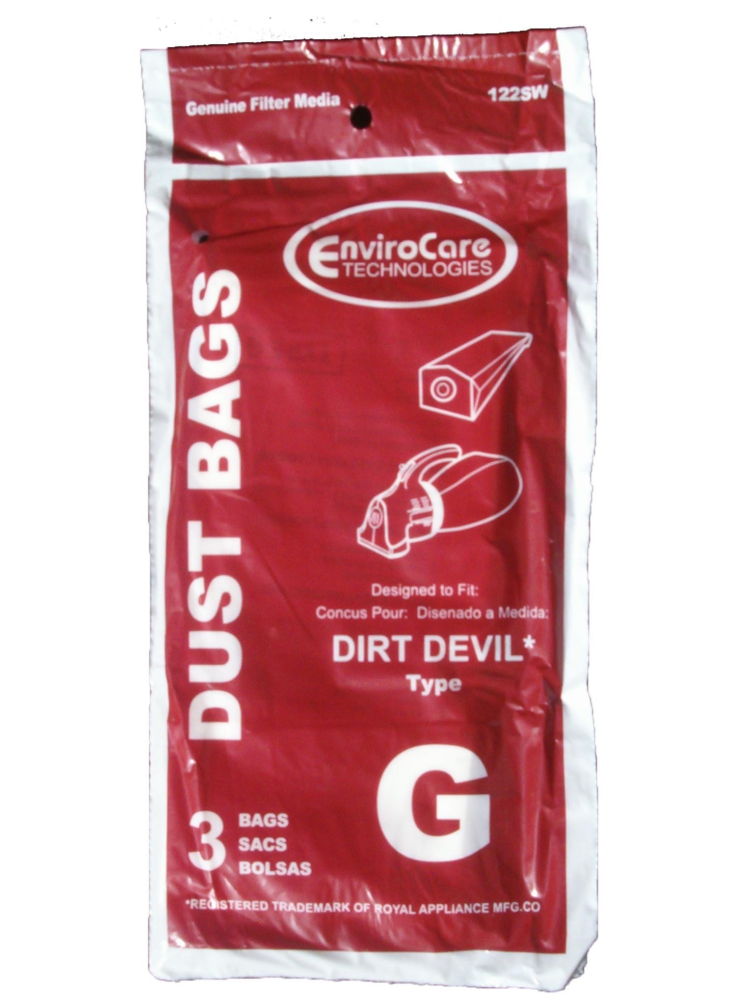 Amazon.com - 15 Royal Type G Hand Vacuum Filter Bags, Dirt Devil