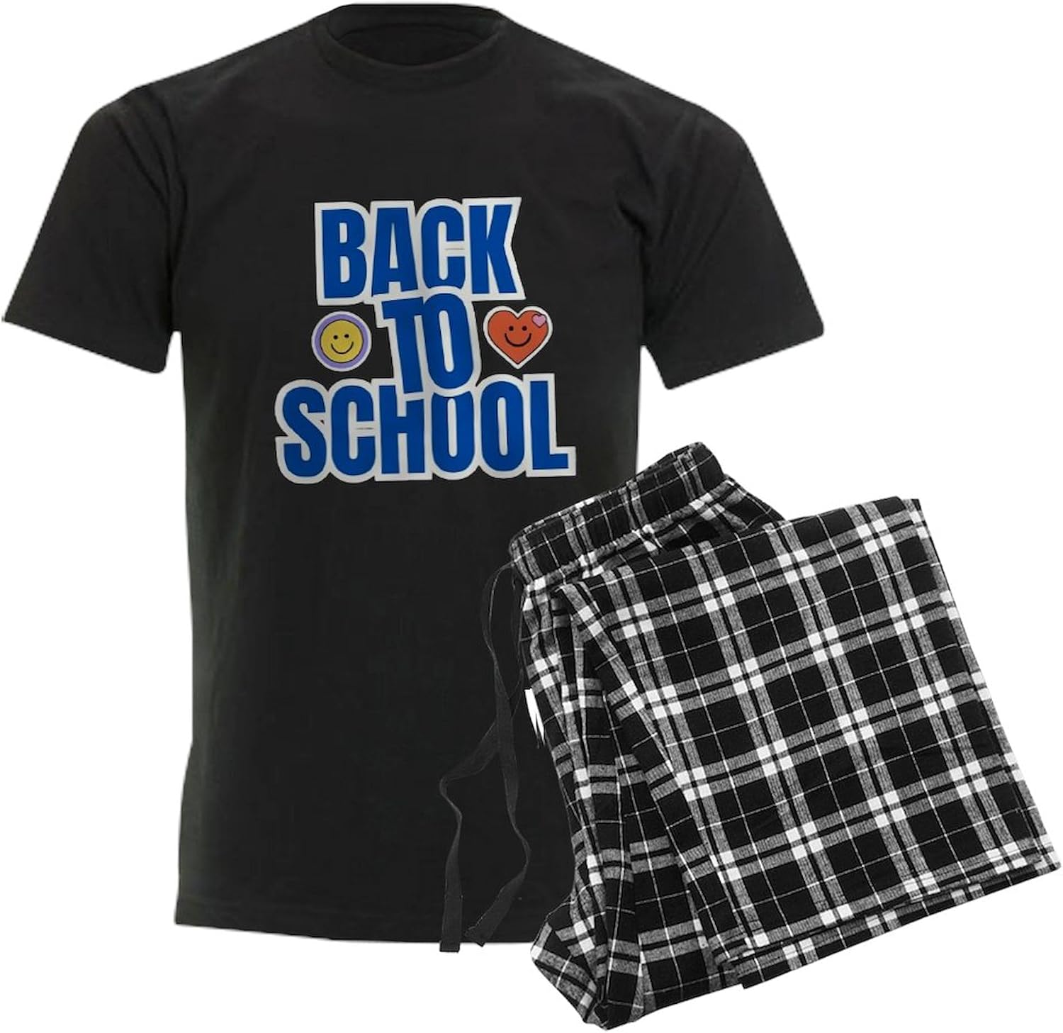 CafePress Back to School T Shirt Men's Pajama Sets 2-Piece Lounge Sleep Sets