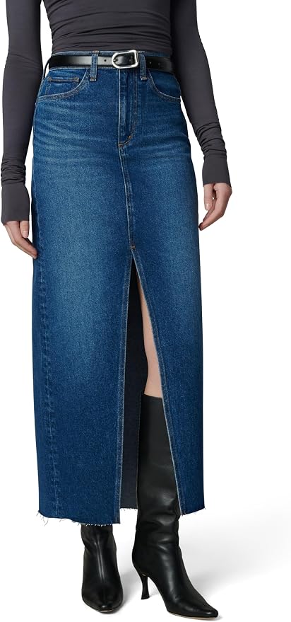Denim Long skirt