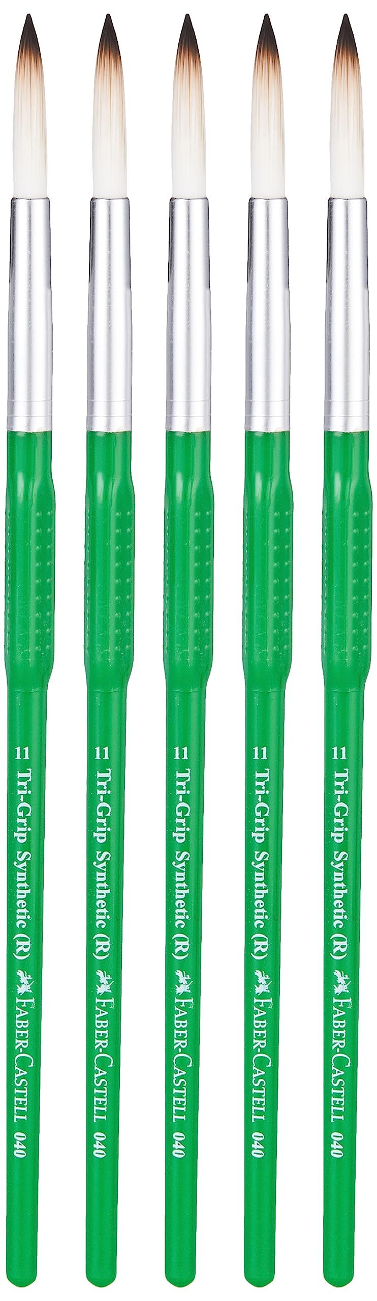 Faber-Castell TRI Grip Synth Hair Round Size 11 PCK-5 1