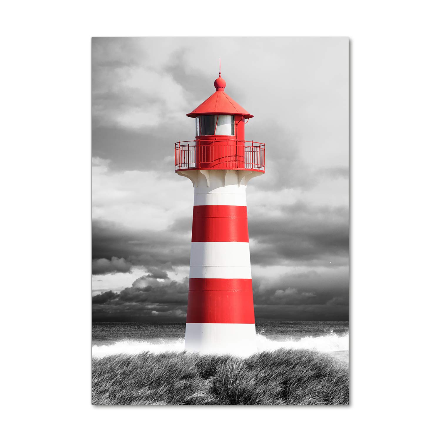 Image sur verre acrylique Tulup 70x100 de paysage marin pour un salon style bord de mer