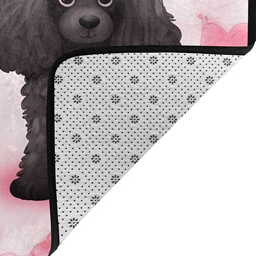 Miniatura 3 de Alfombra antideslizante para sala de estar, alfombra antideslizante para perros, alfombra de felpa para dormitorio, decoración del hogar, alfombras