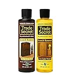 Trade Secret Scratch Concealer for Real Wood Furniture and Floor Cover Nicks and Scratches on Wood Surfaces, Hides Minor Defects (Light and Dark)