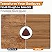 Spmarkt 104pcs Oscillating Tool Sanding Pad, Detachable Rigid Multitool Sandpaper, Include Triangle & Finger Sanding, 60/80/120/180/240 Grit Sandpaper with High-Velour Backing Detail Sanding Pads Kit