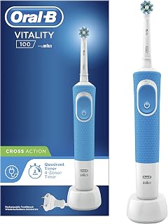 Oral-B Vitality 100 Cepillo de Dientes Eléctrico con Mango Recargable - Versión Anterior