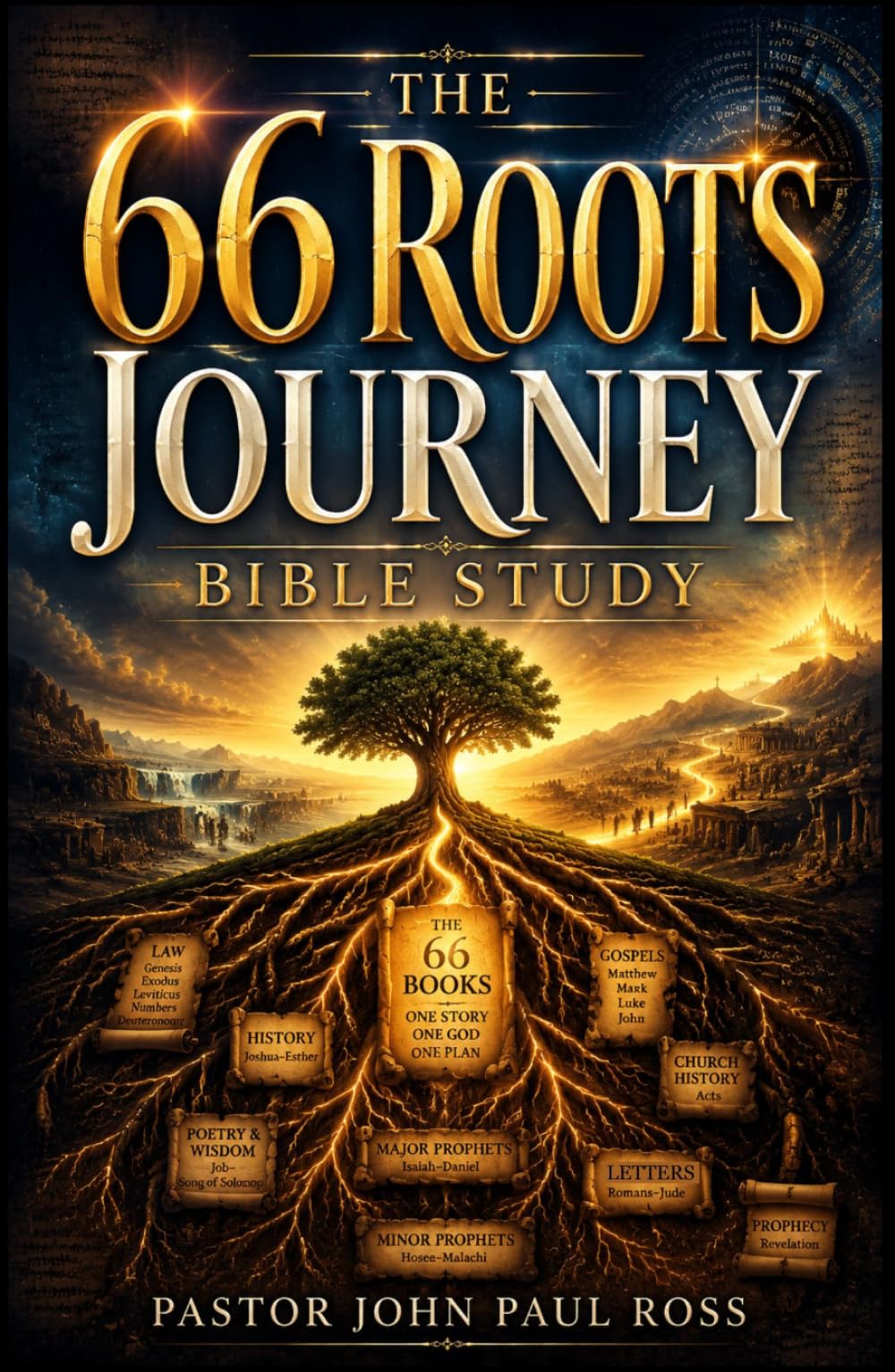 The 66 Roots Journey Bible Study: 66 Pages to Discover the Hidden Roots of Every Book, Strengthen Your Faith, Enjoy Scripture’s Treasures, and Live ... God Every Day (The 66 Roots Journey Series)