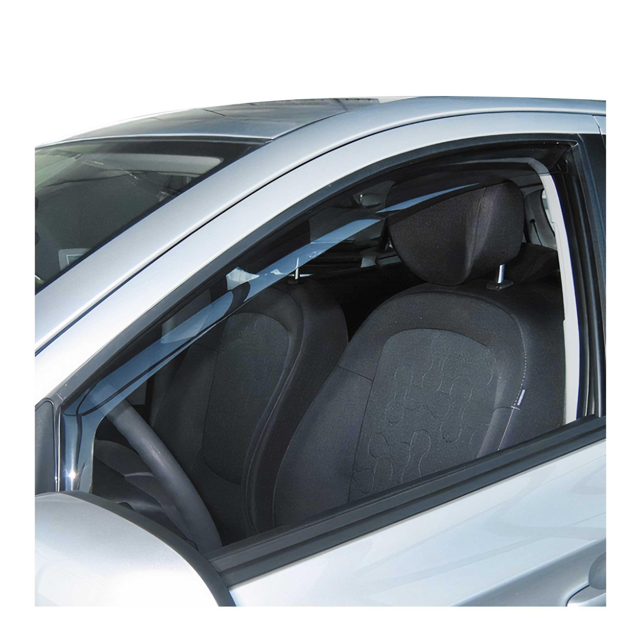 Windabweiser Regenabweiser kompatibel mit Hyundai i20 2009-2014 5tür Dunkel Acryl 2tlg