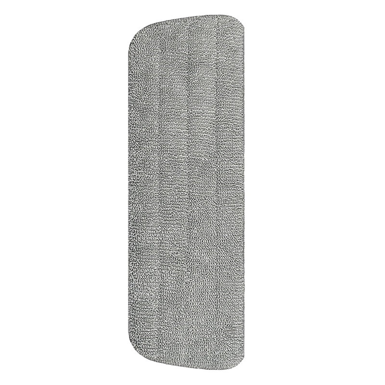 Mop replacement pad set 1/5pcs Water Replacement Mop Cleaning Pad Fit for Wet/Dry Spray Mops Washable Soft Head(Grey,5pcs)