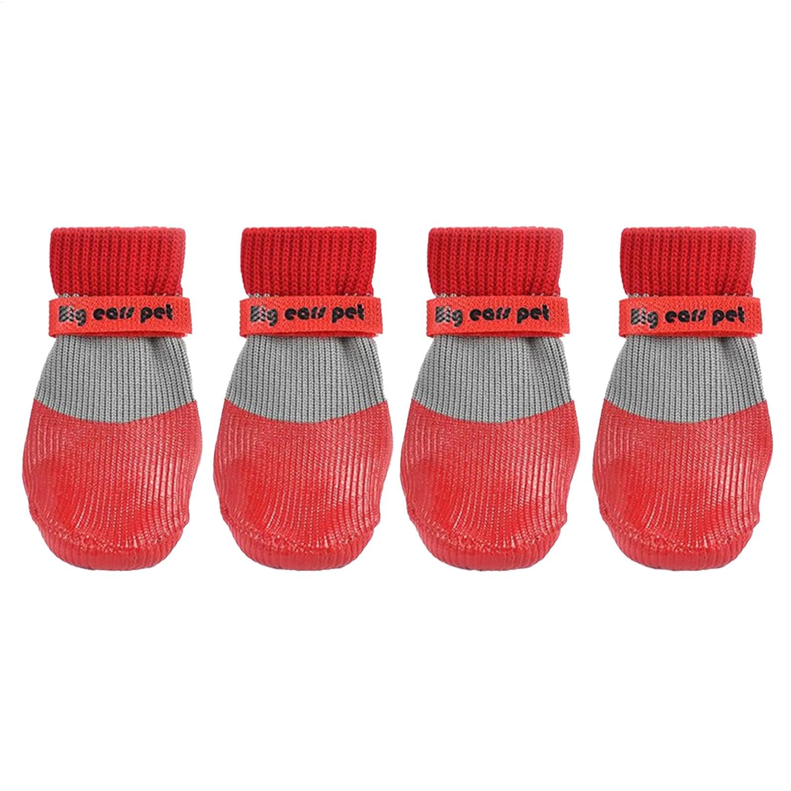 Dog Boots for Injured Paws | Waterproof Dog Shoes | non-slip Dog Foot Cover | Paw Protectors Dog Shoes for pets going out, outdoor walking, indoor sports