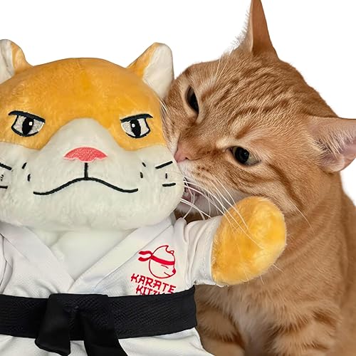 KARATE KITTY Cat Puppet Toy with Arm Sleeve – Boxing