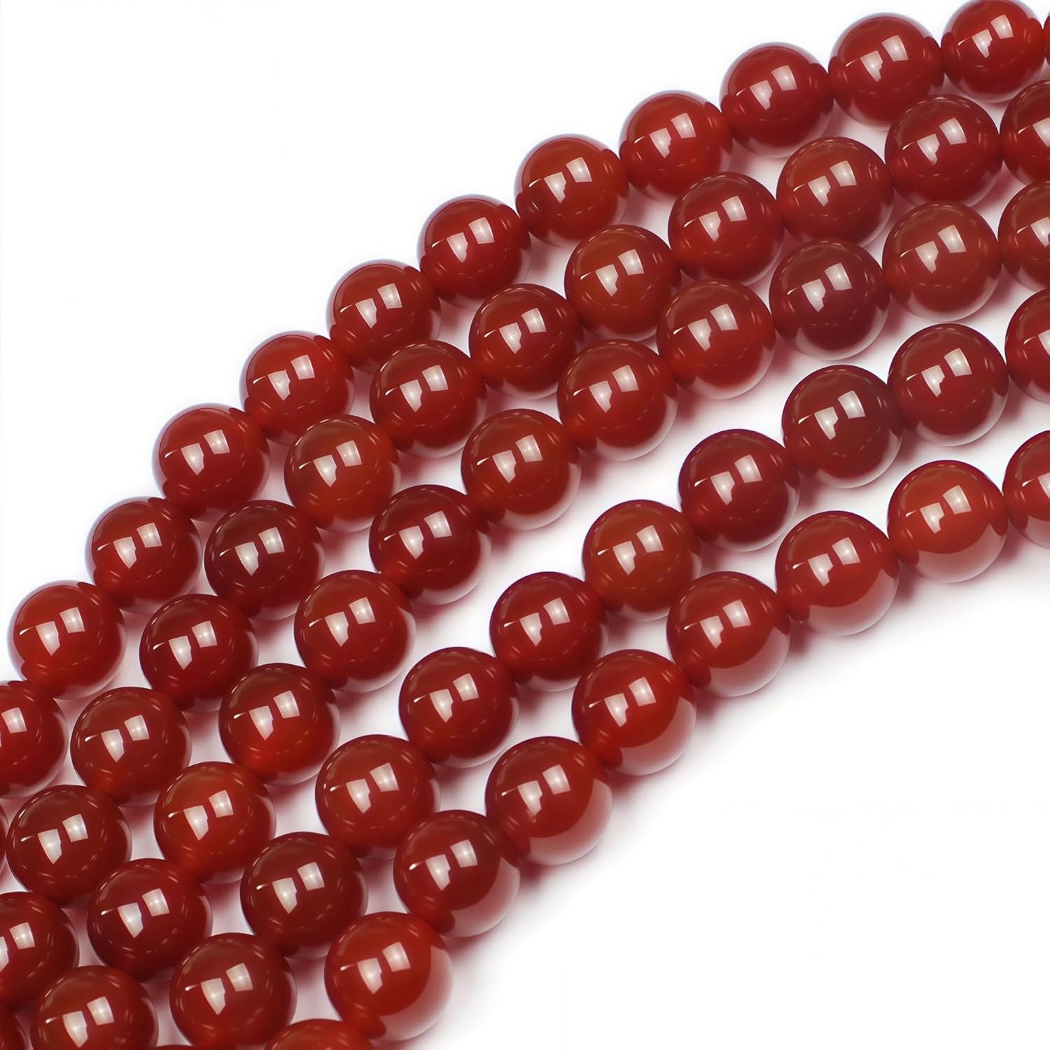 MJDCB Natural Stone Bead Red Cornelian Gemstone Loose Beads for Jewelry Making Bracelet Necklace 12mm - Image 5