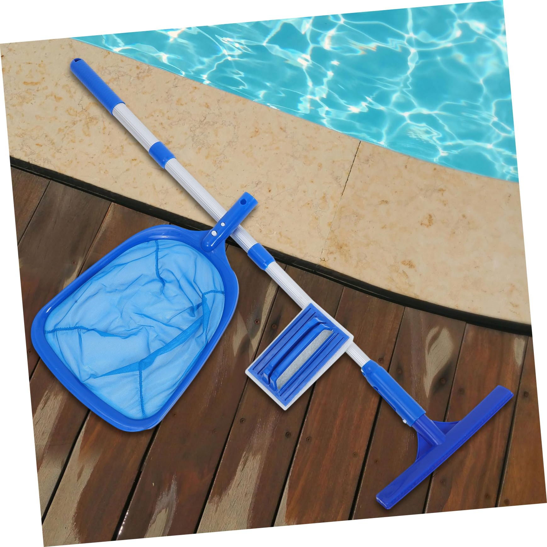 UKCOCO Kit De Limpieza De Piscinas Acuarios Redes para Estanques Artículos para Piscinas Flotador Red para Piscina Malla para Bañera Cepillo para Piscina Limpieza De Buceo