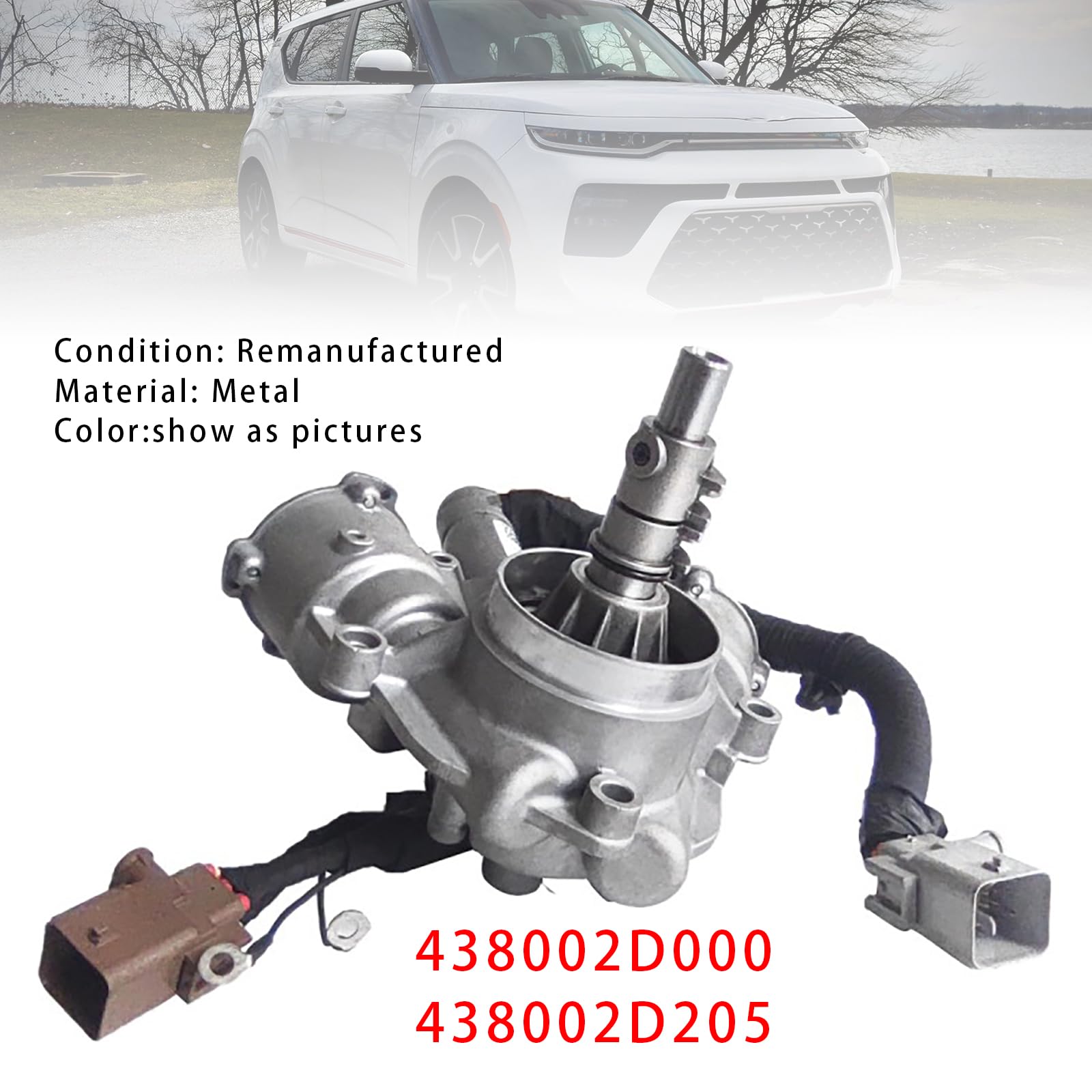 Topteng Actuator Assy-Gear 438002D000 438002D205 12-Pin Adatto per Kia Soul/Forte 2017-2021