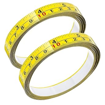 Self Adhesive Measuring Tape 118", Right to Left for Woodworking