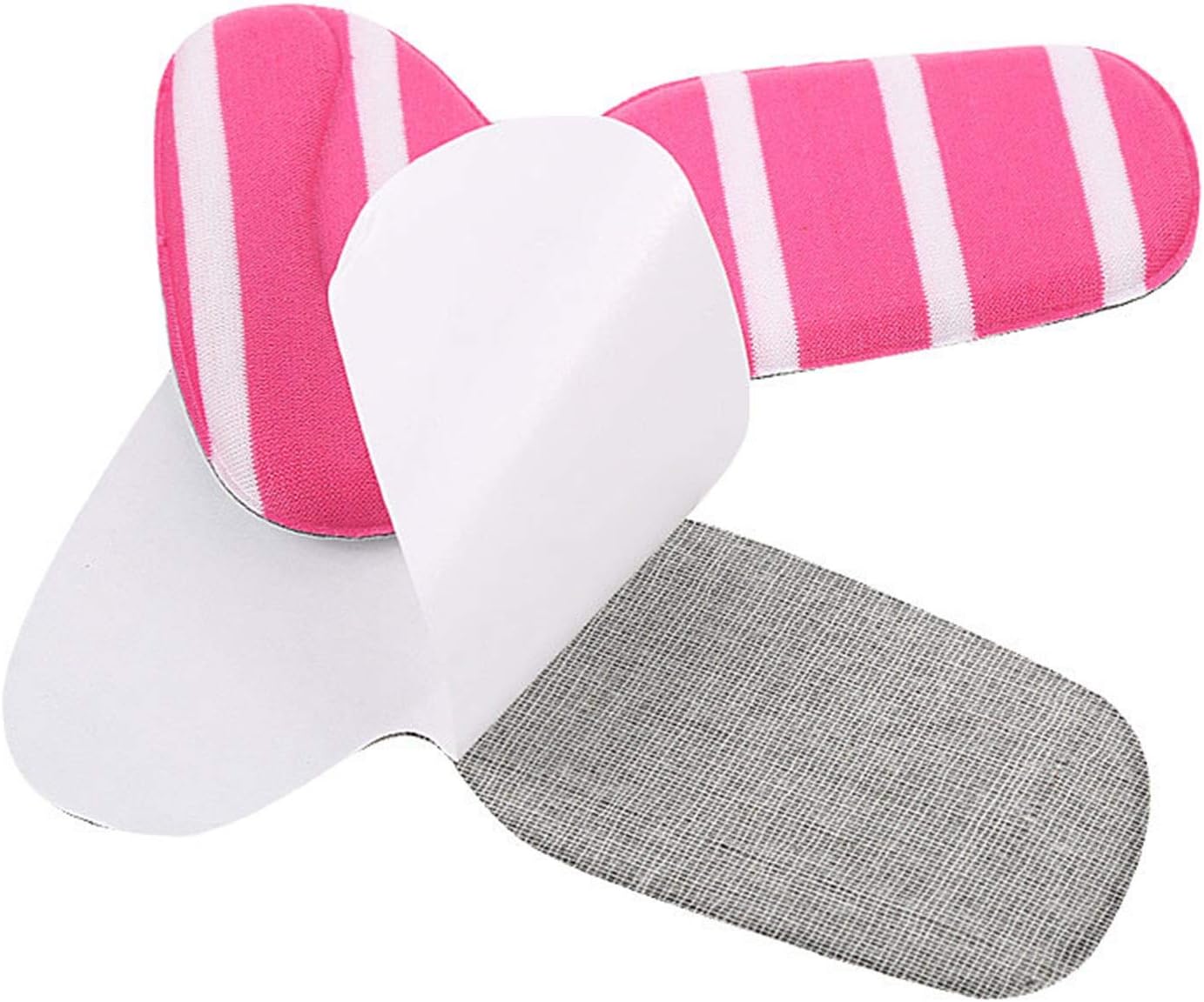 滑り止めの靴パッド スポンジヒールステッカー厚い半サイズのパッド耐摩耗性のフットハイヒールのヒールステッカー 女性男性用 (色 :