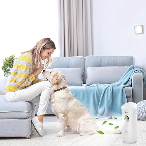 Miniatura 2 de Dispensador automático de ambientador en aerosol (paquete de 2), dispensador automático de aerosol de pie o montado en la pared, máquinas de