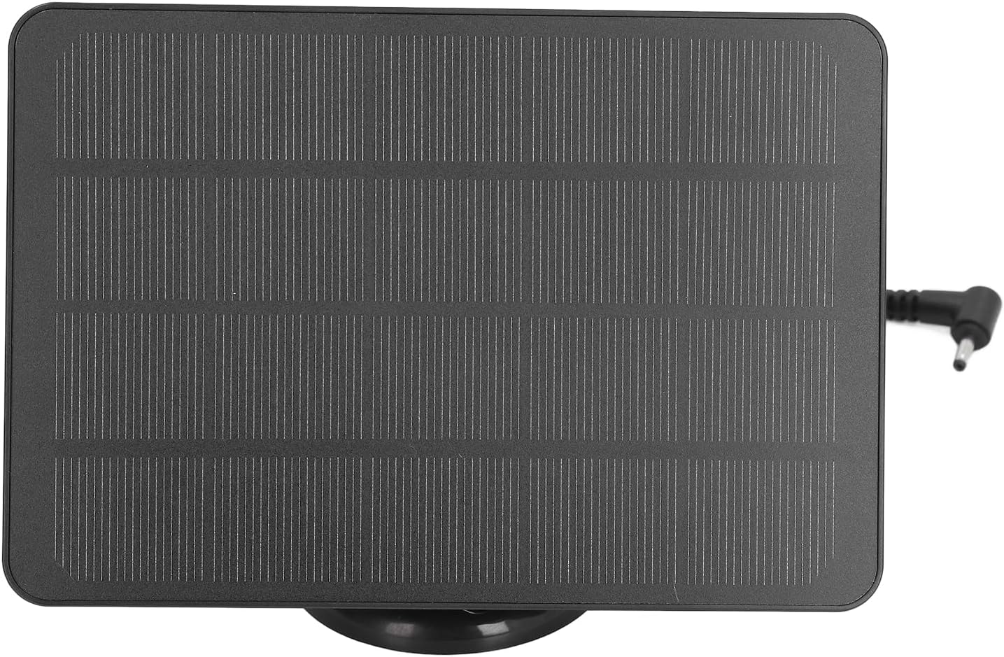 10W Solar Panel for Outdoor Camera, IP65 Portable Solar Powered Charger, 360 Degree Adjustable Bracket, 9.8ft Charging Cable, Continuous Solar Power Supply (CSP4W-DC-B)