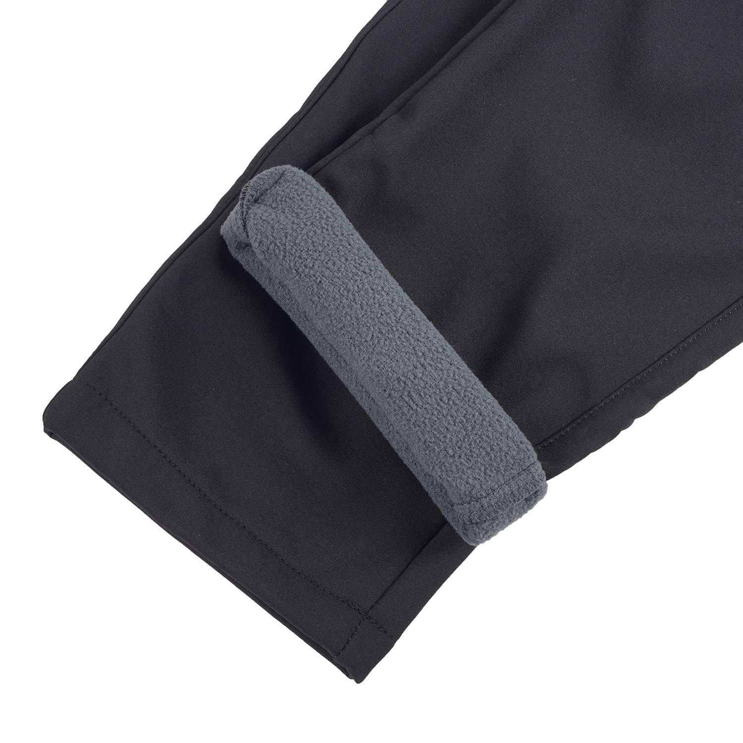 Echinodon Pantalon softshell doublé pour enfant, coupe-vent, imperméable, respirant, chaud, pantalon d'extérieur