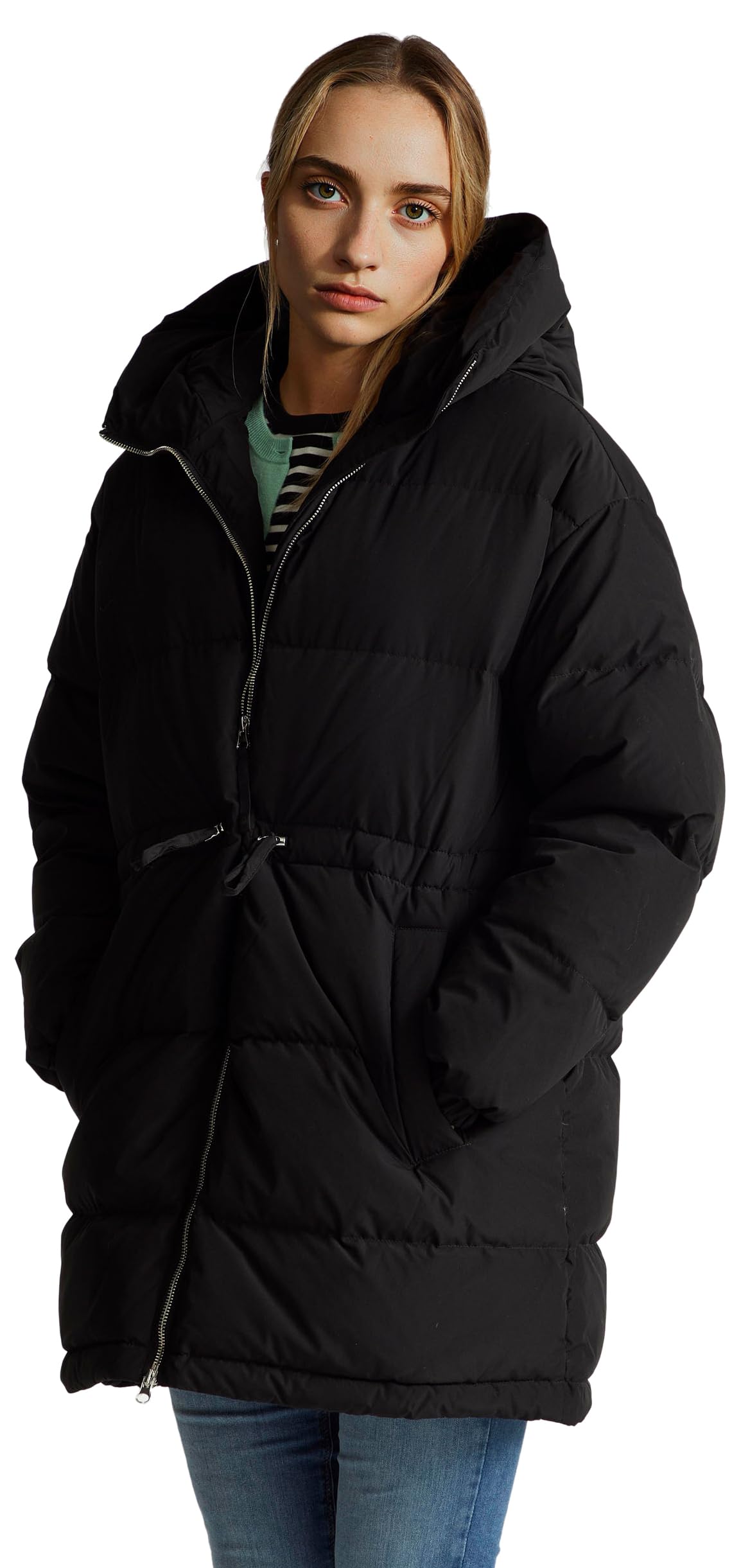 United Colors of Benetton Women's Jacket, Black, S
