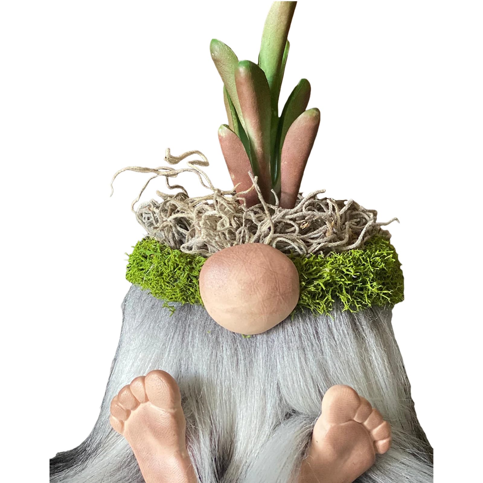 HZGFNBZ Decorationative Gnomes Planter for Succulents and Light Weight Portable Home or Plant Decoration Multiple Plant Pots