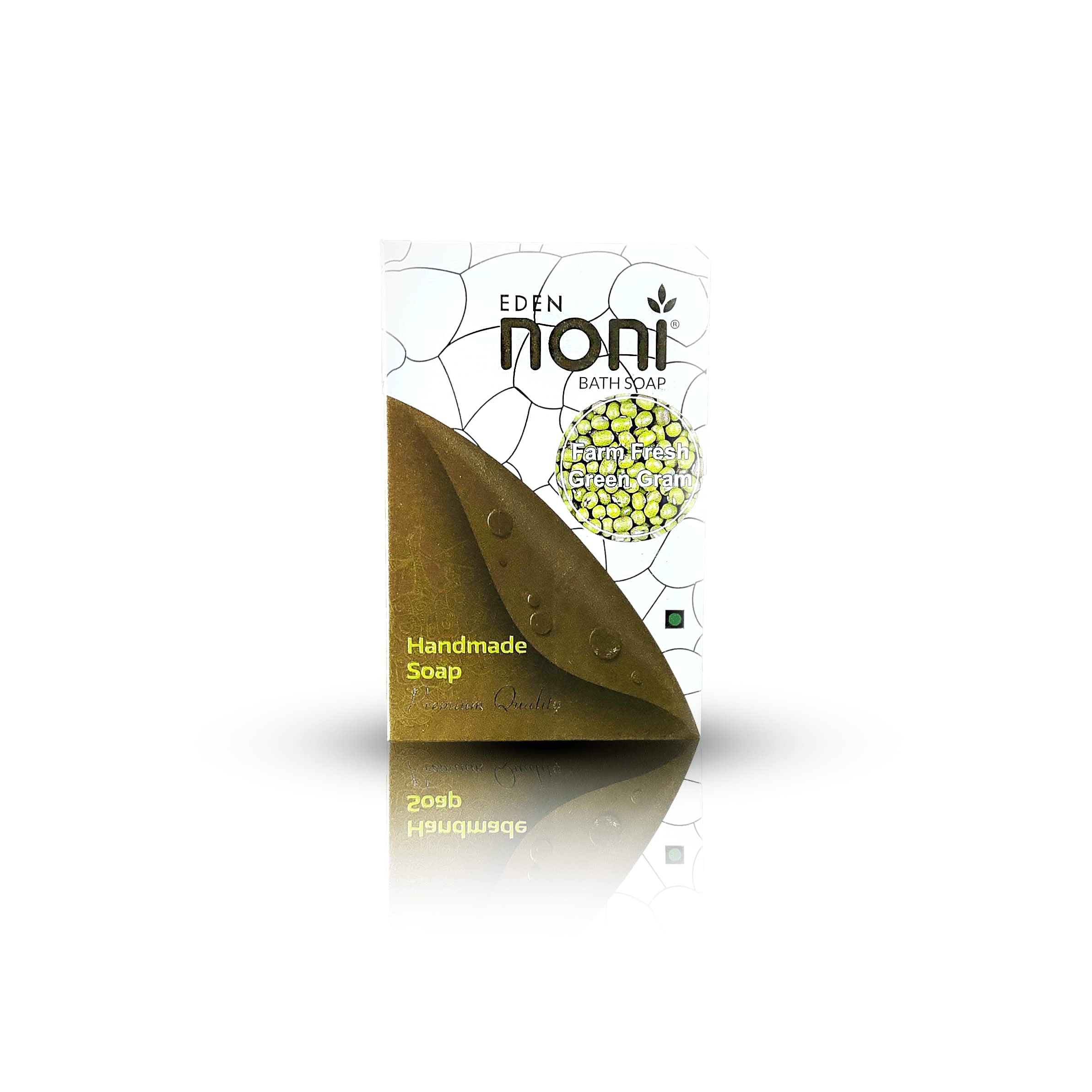 Eden Noni Green Gram Handmade Bath Soap- 125 gm