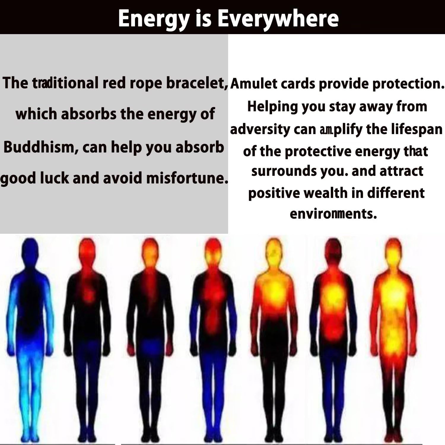 Authentic Blessed Tibetan Monks Buddhism Protection Ankle Bracelet for Women and Men with a Talisman - Image 4