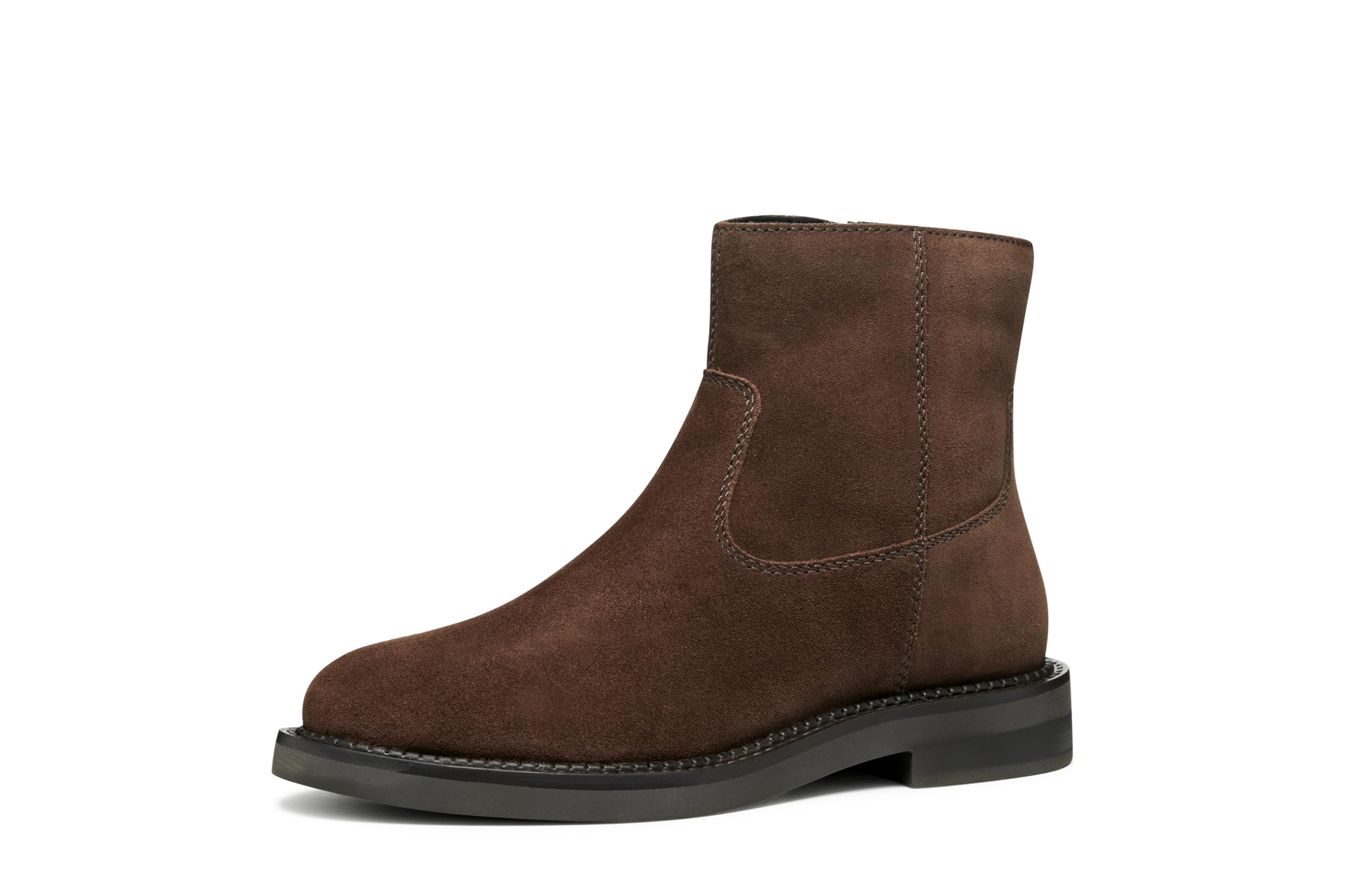 Geox Woman D Serilda Ankle Boots Dk Brown 36 EU