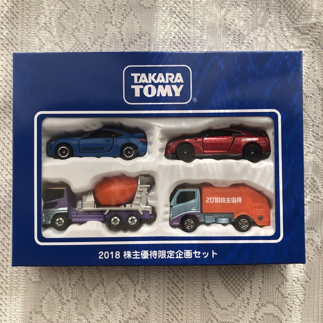 トミカ株主優待　2018〜2025 ８年分セット タカラトミー 2025 株主優待限定企画セット トミカ 2台セット｜Yahoo