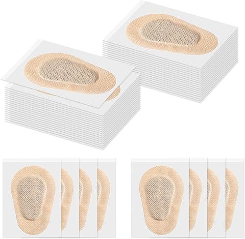 Panitay 40 parches adhesivos para los ojos para adultos, desechables, transpirables, parches médicos para los ojos para ambliopía perezosa, sin