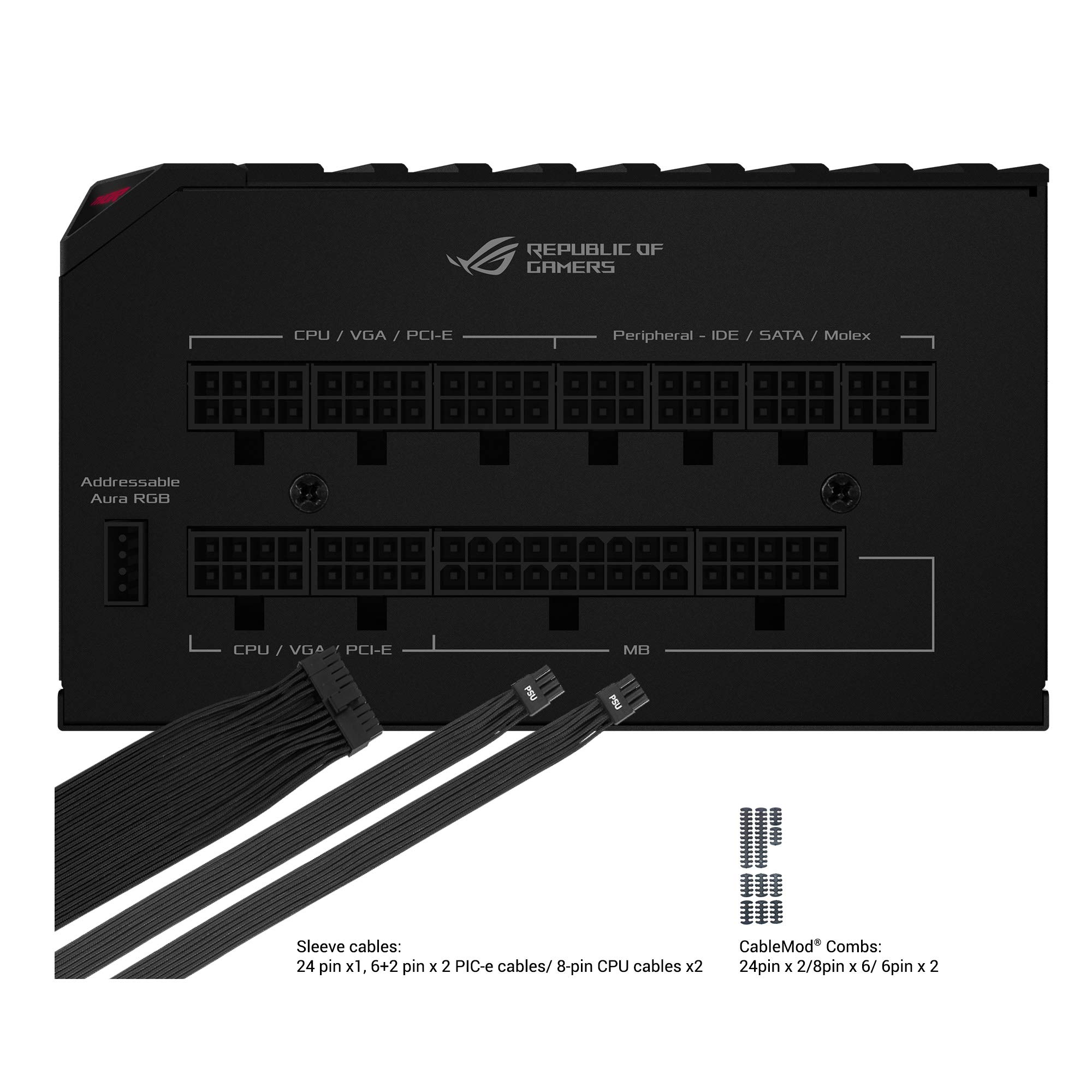 Amazon | ASUS ROG Thor 850W Platinum 電源ユニット ROG-THOR-850P  