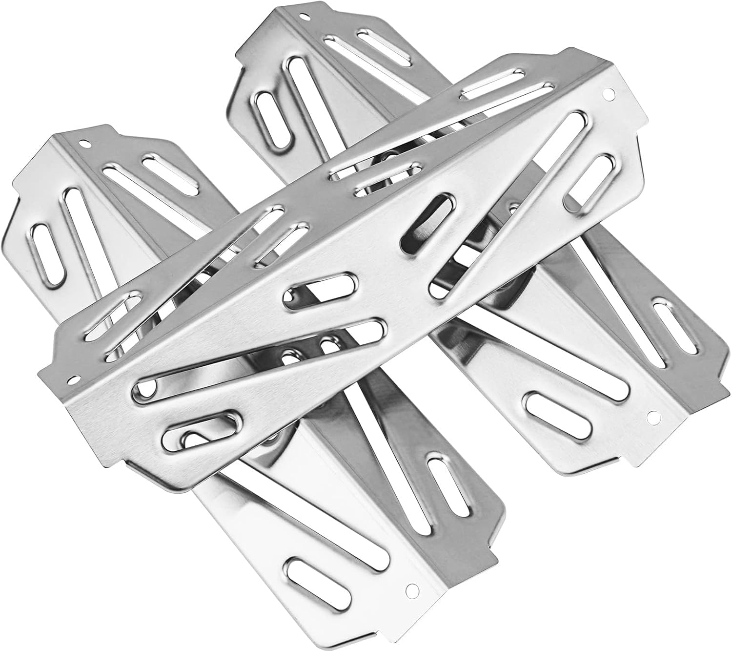 Hisencn 31,8 cm Edelstahl Wärmeabweiser für Weber Genesis II 300 | 31,8 cm, 3 Stück, passend für Weber Genesis II E/S-310, E/S-315, E-330 und E/S-335; Edelstahl; ersetzt 66040 und 66685