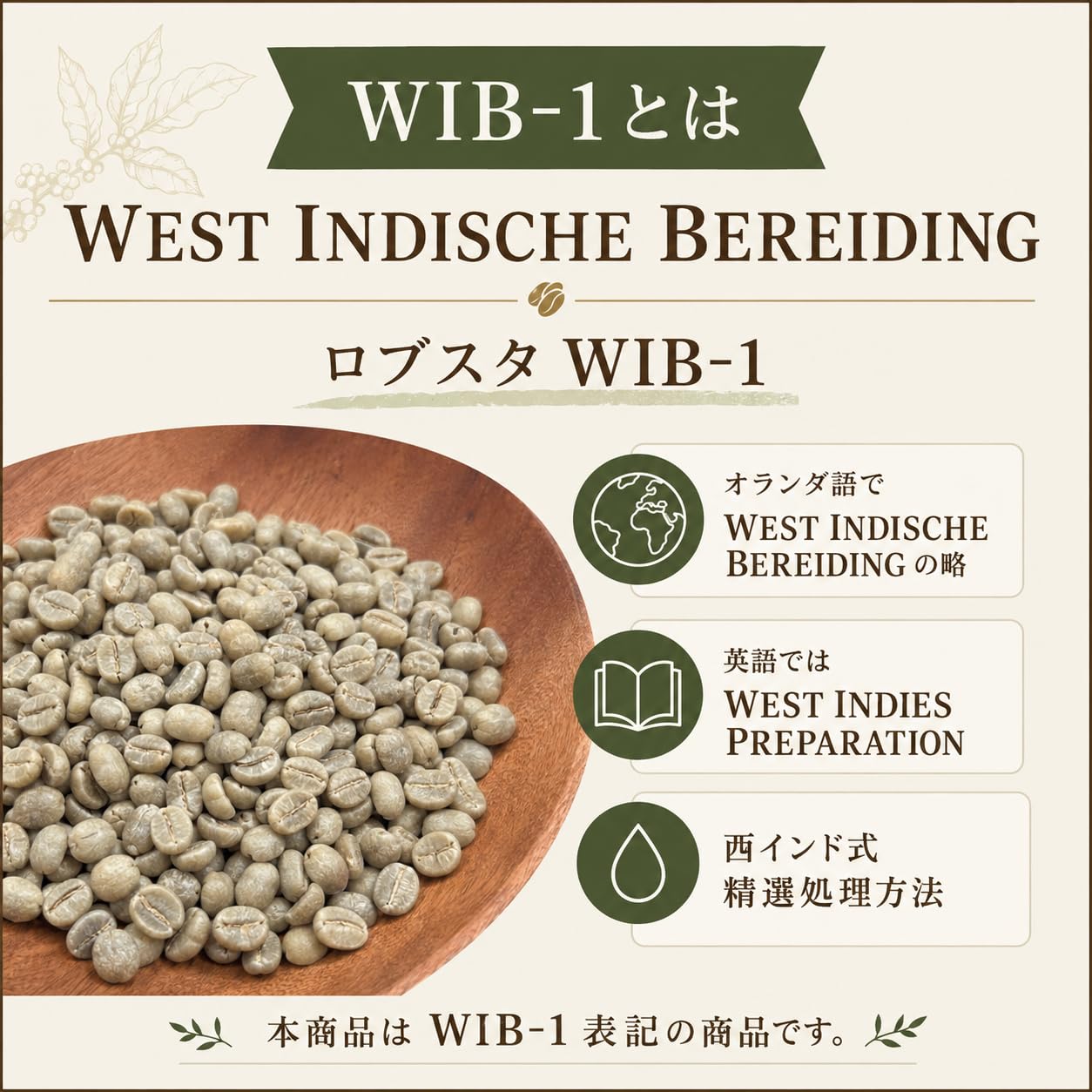 Amazon.co.jp: コーヒー生豆 インドネシア ロブスタ WIB-1