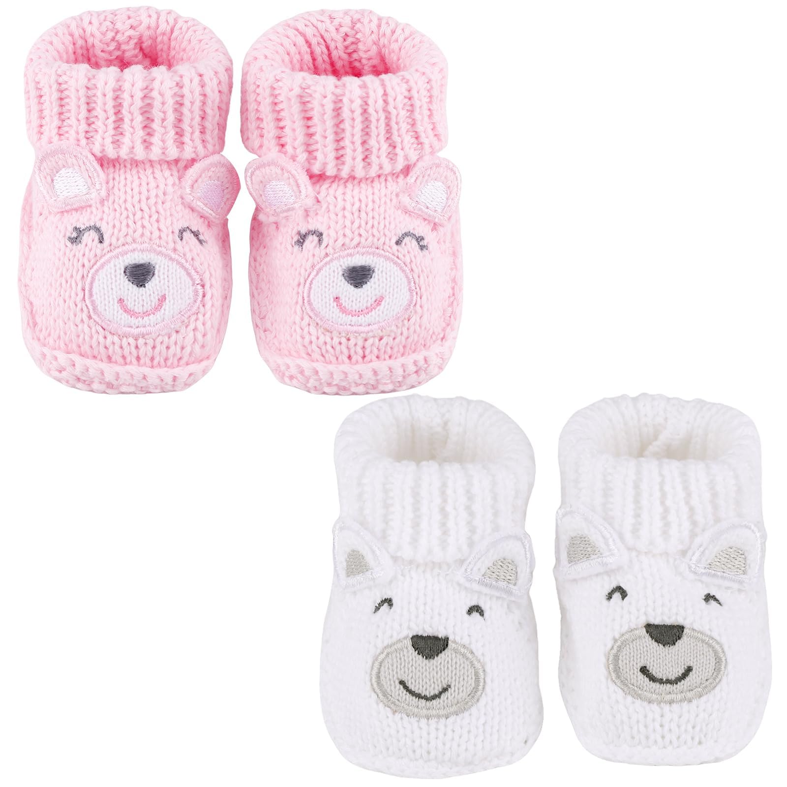 Newborn Knit Booties Soft Baby Sock Boots