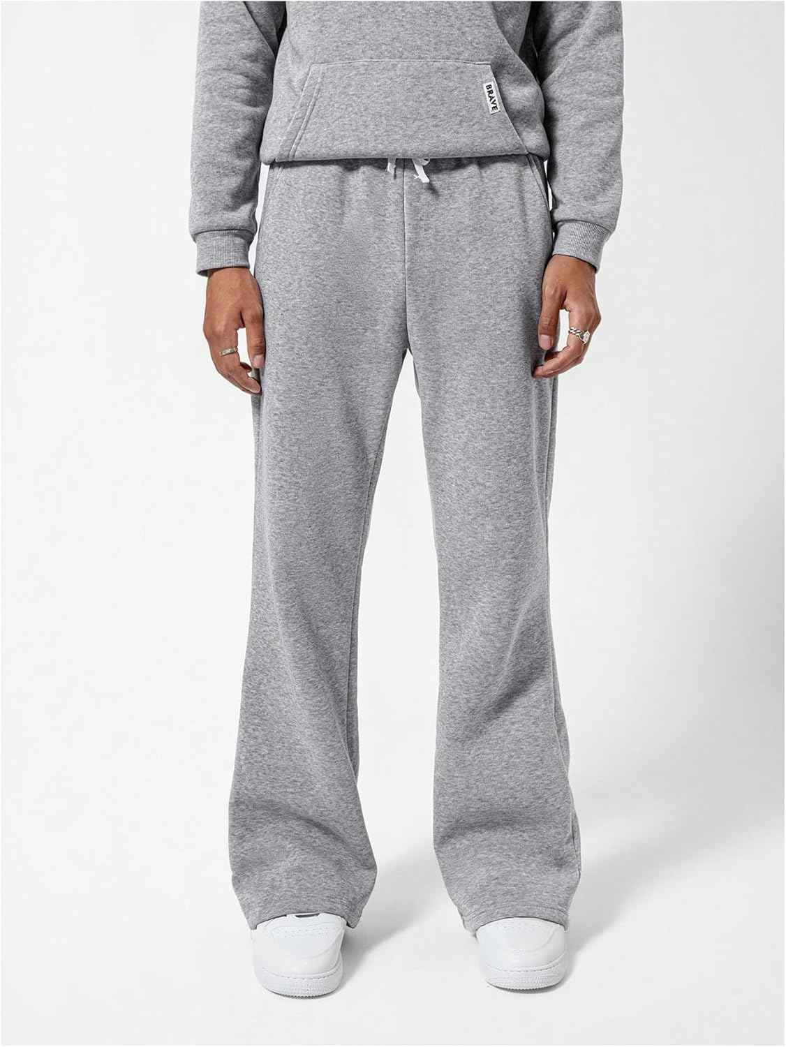 Boy's Straight Leg Sweatpants Elastic Waist Baggy Pants Joggers Athletic Track Pants Trousers - Image 3