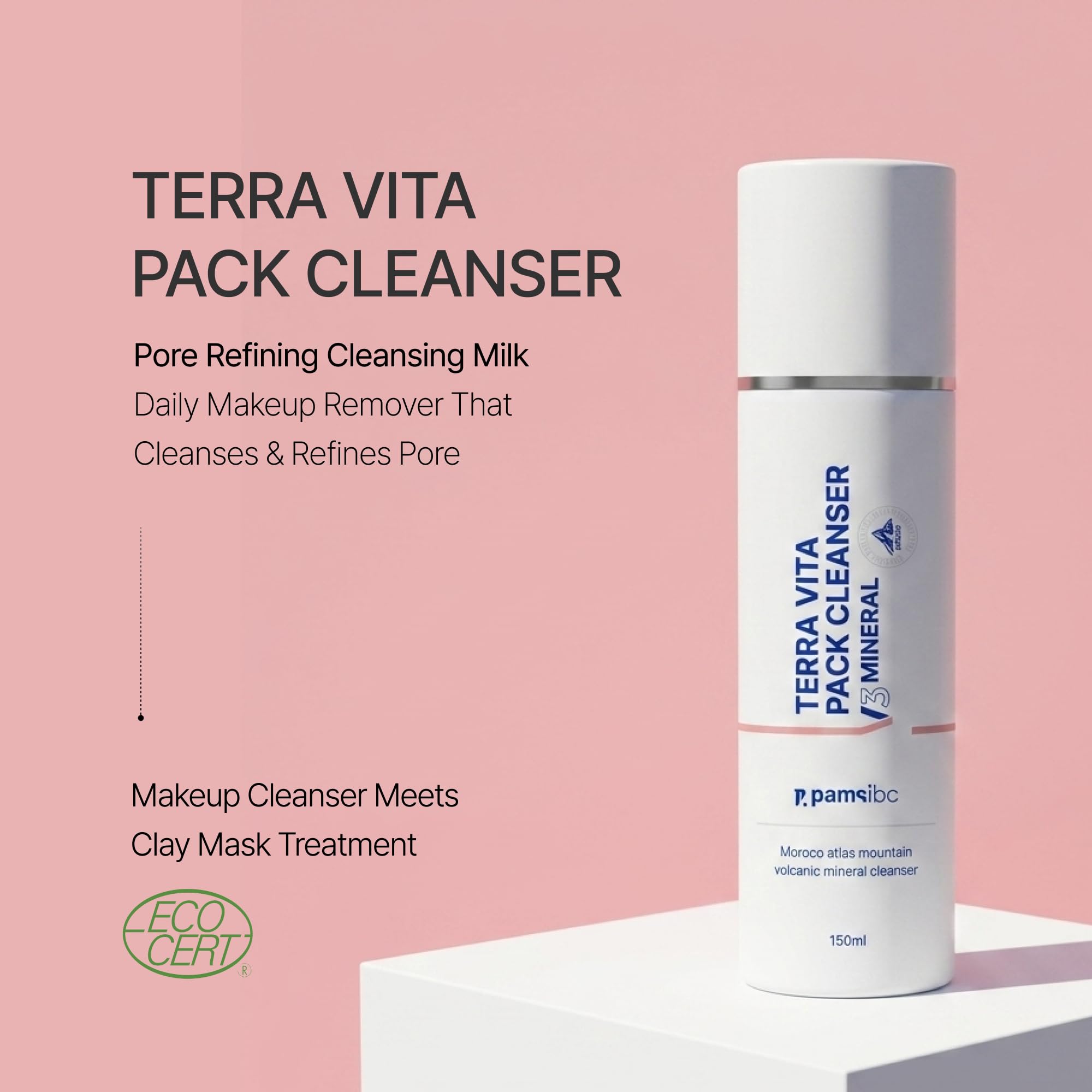 PAMSIBC テラビタ パッククレンザー V3ミネラル クレンジングフォーム Amazon | TERRA VITA PACK CLEANSER V3 MINERAL テラビタ クレンザー