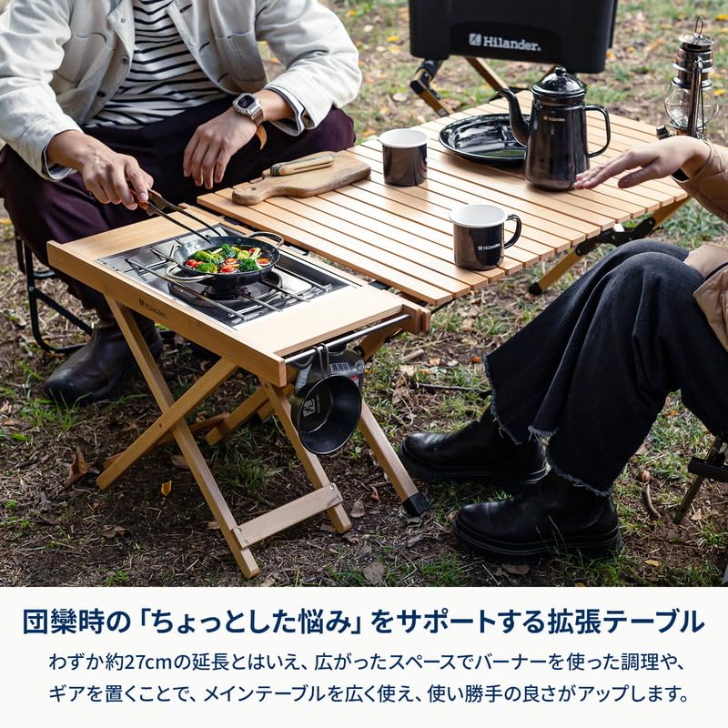 Amazon | Hilander(ハイランダー) ウッドロールトップテーブル用
